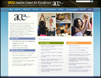 ACE website screenshot