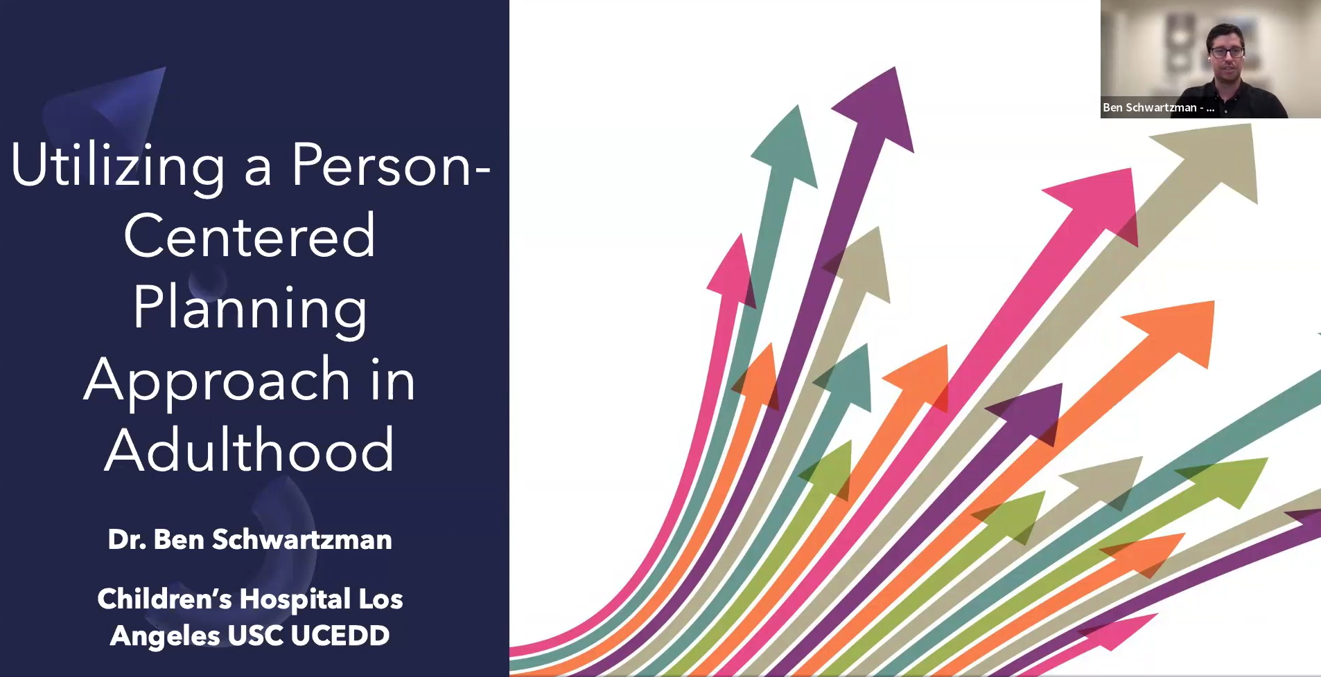 Thumbnail image of a presentation slide for the
                              microlearning titled Using a Person Centered Approach in Planning for Adulthood and Employment