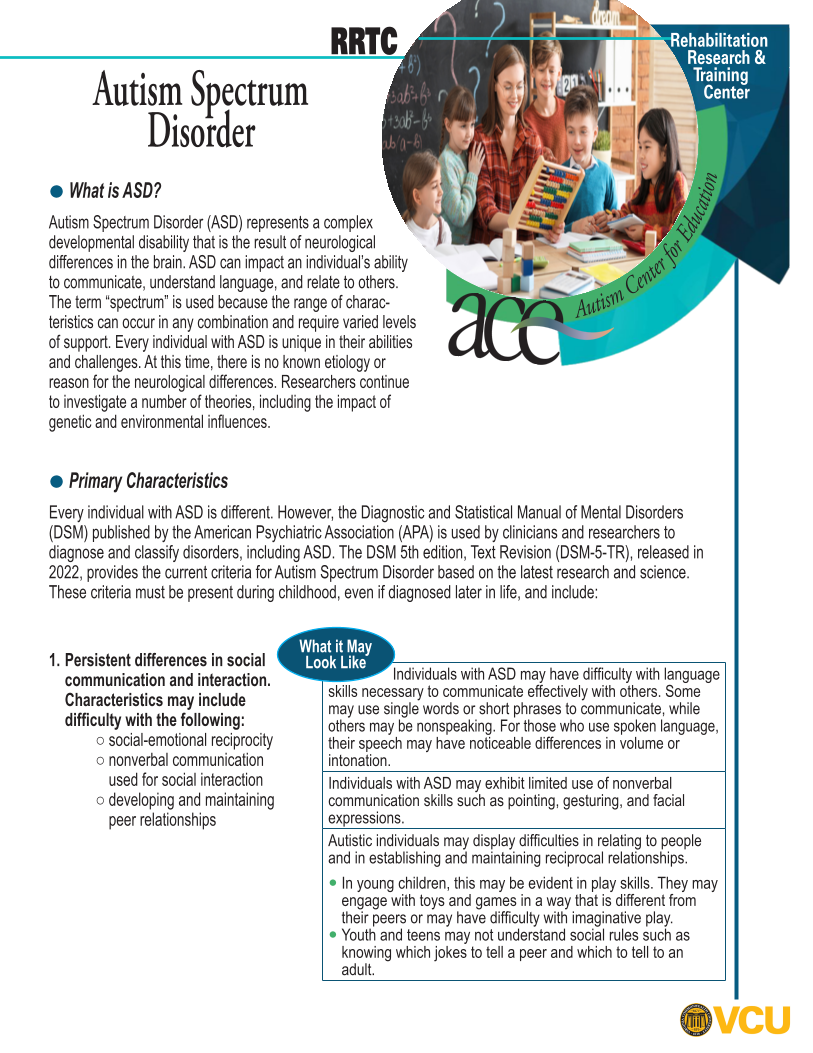 View Resource - VCU RRTC